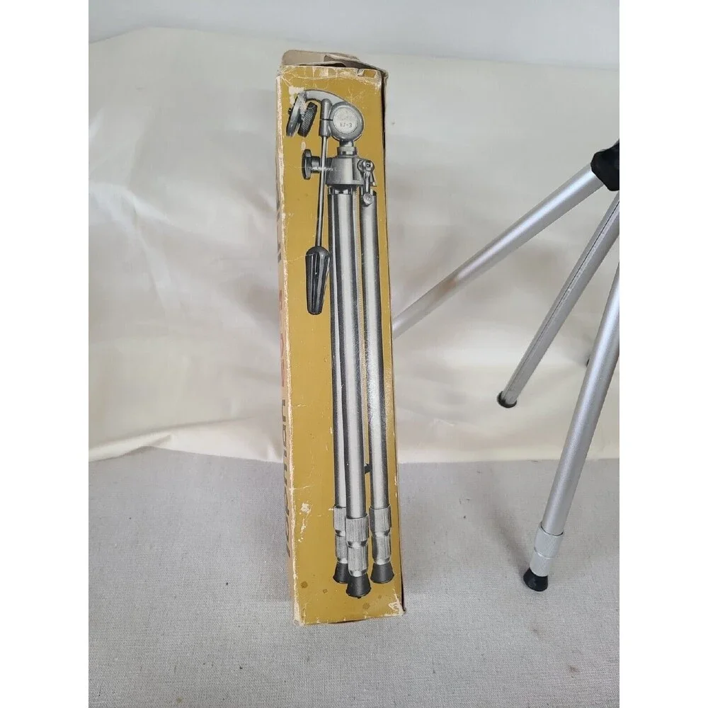 Vintage Topman EJ-3 Aluminium Compact Tripod Made In Japan